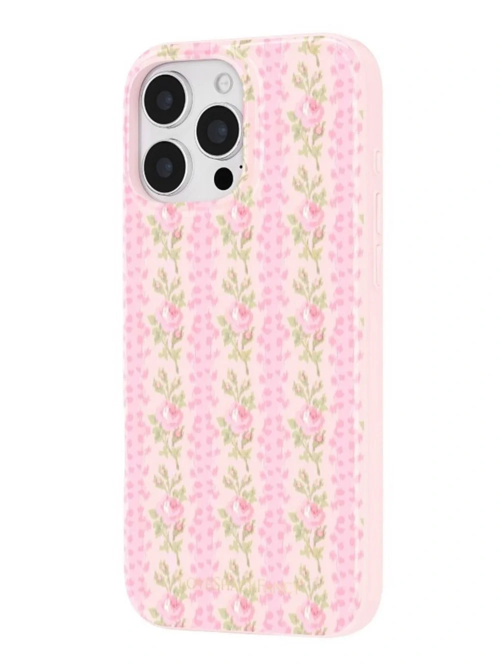 LoveShackFancy phone charger and iPhone 16 pro max phone case Case-Mate